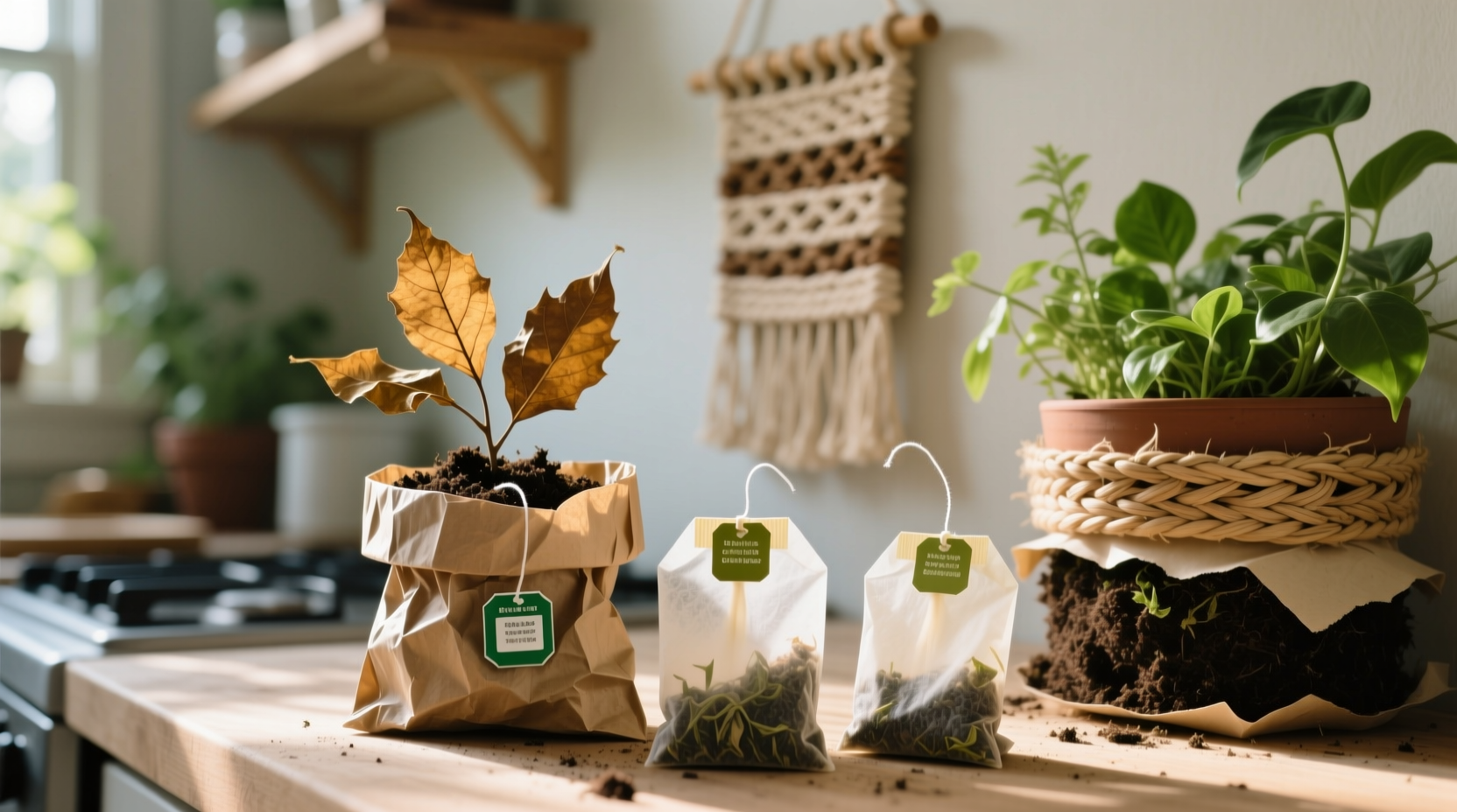 what to do with used tea bags