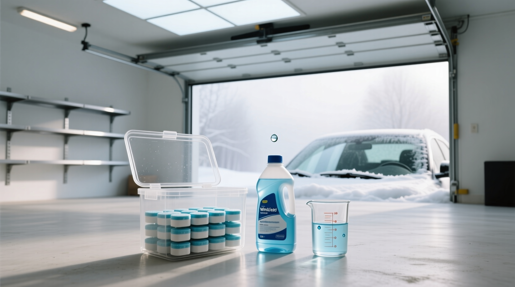 How to Choose Windshield Washer Fluid with Alcohol for Winter