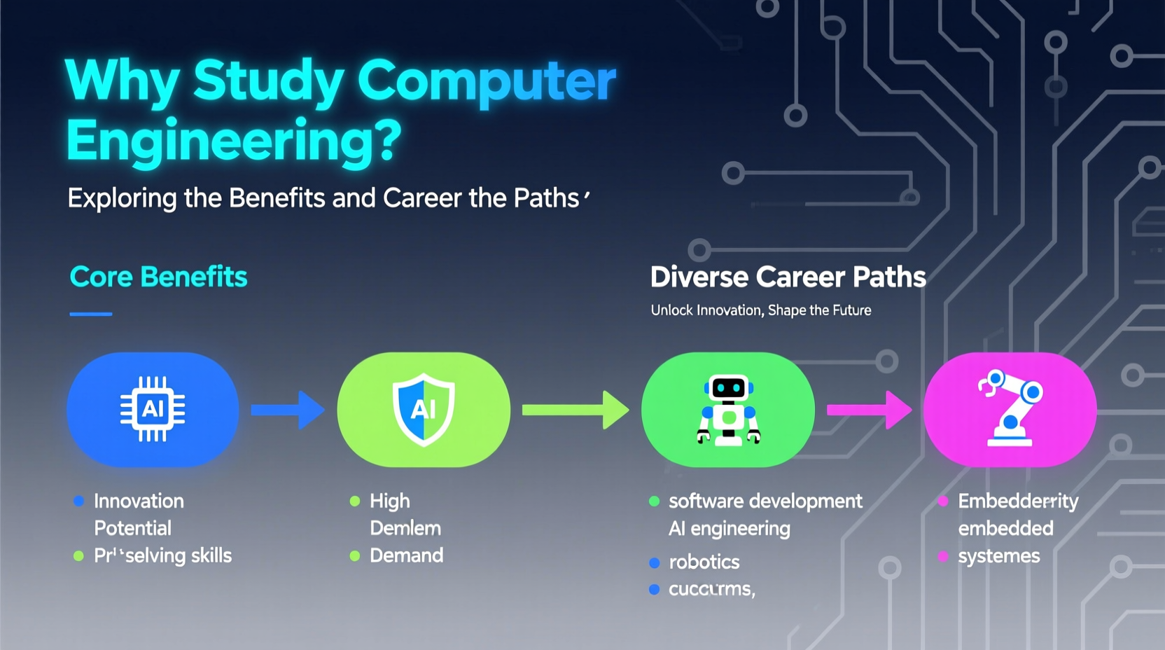 why study computer engineering exploring the benefits career paths