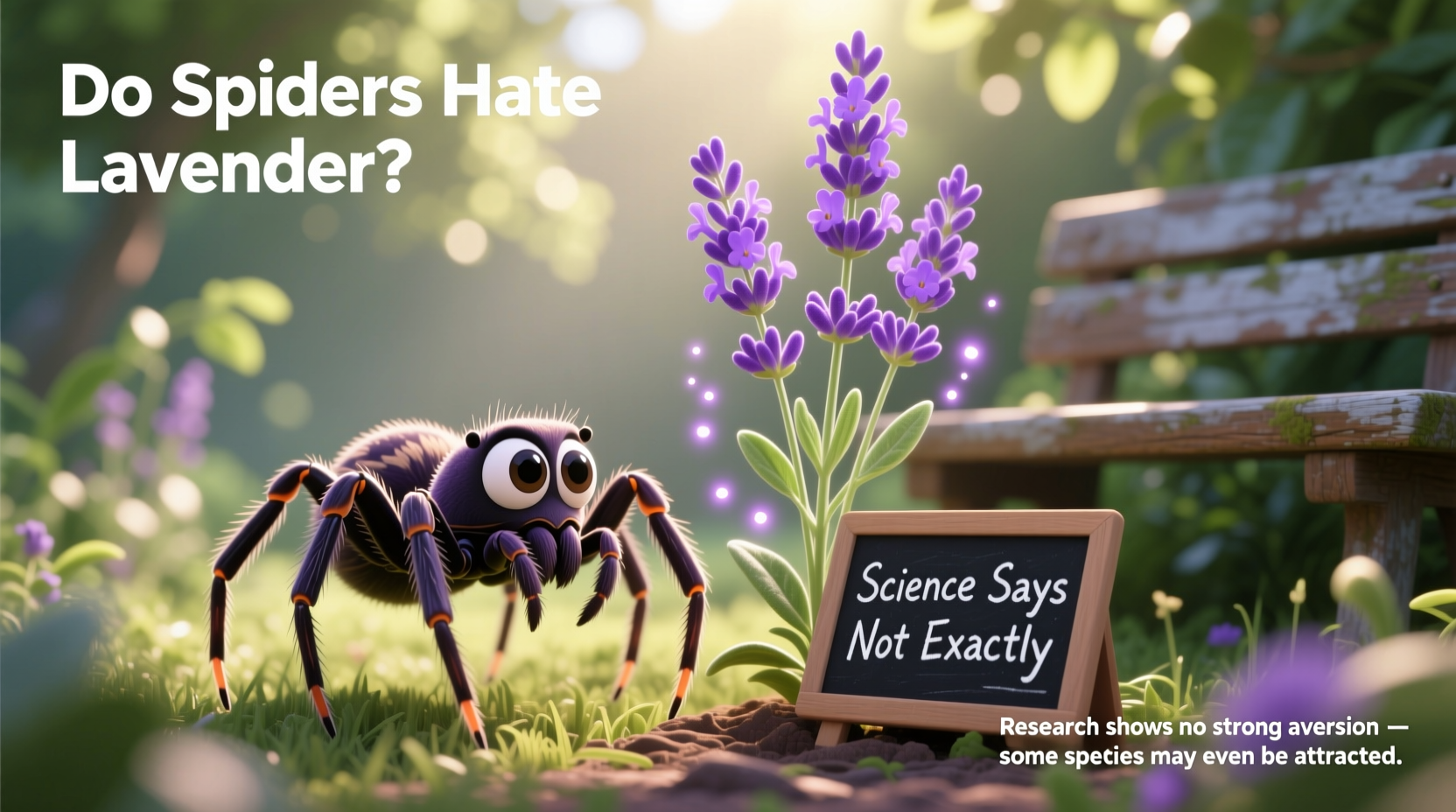 do spiders hate lavender