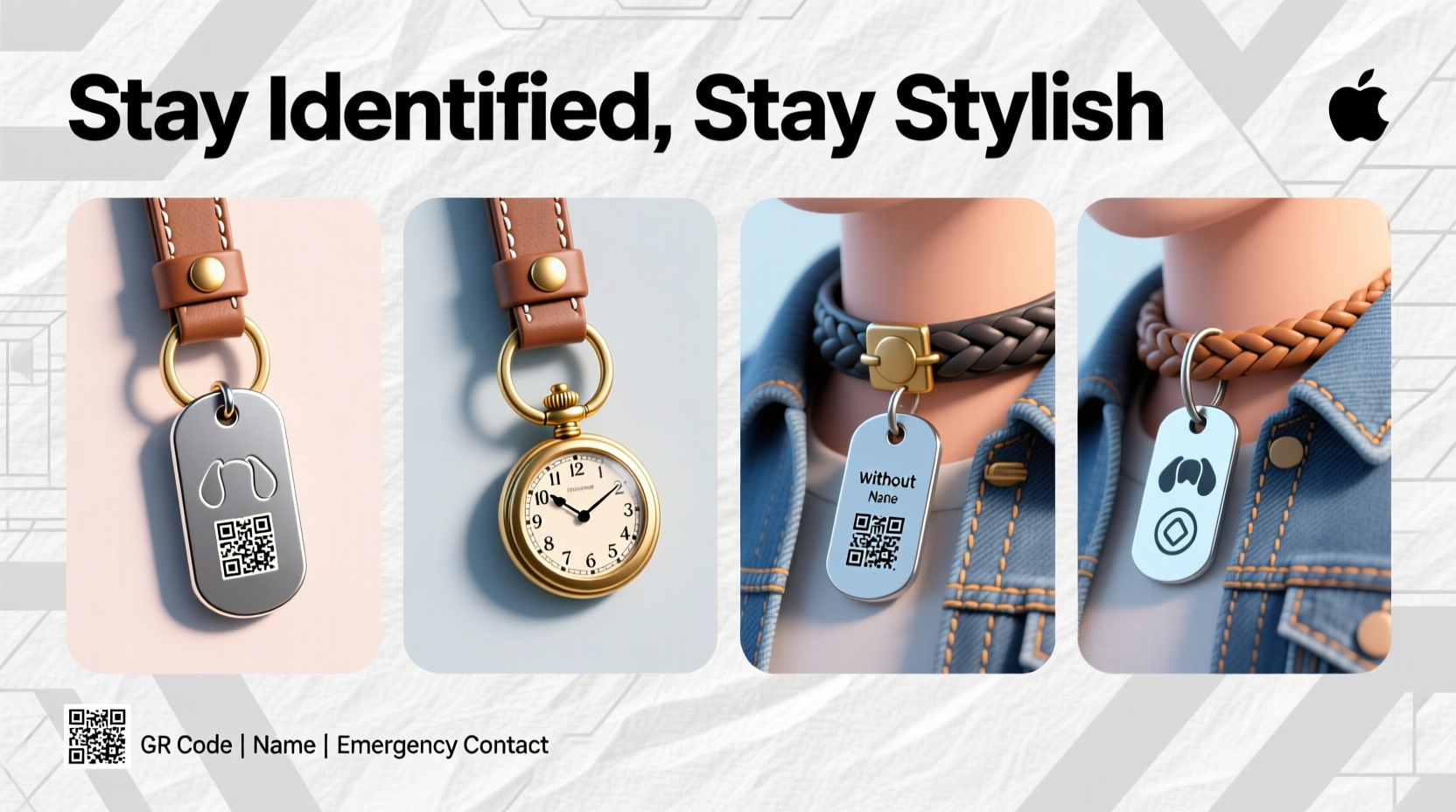 creative and secure ways to use a dog tag without a collar