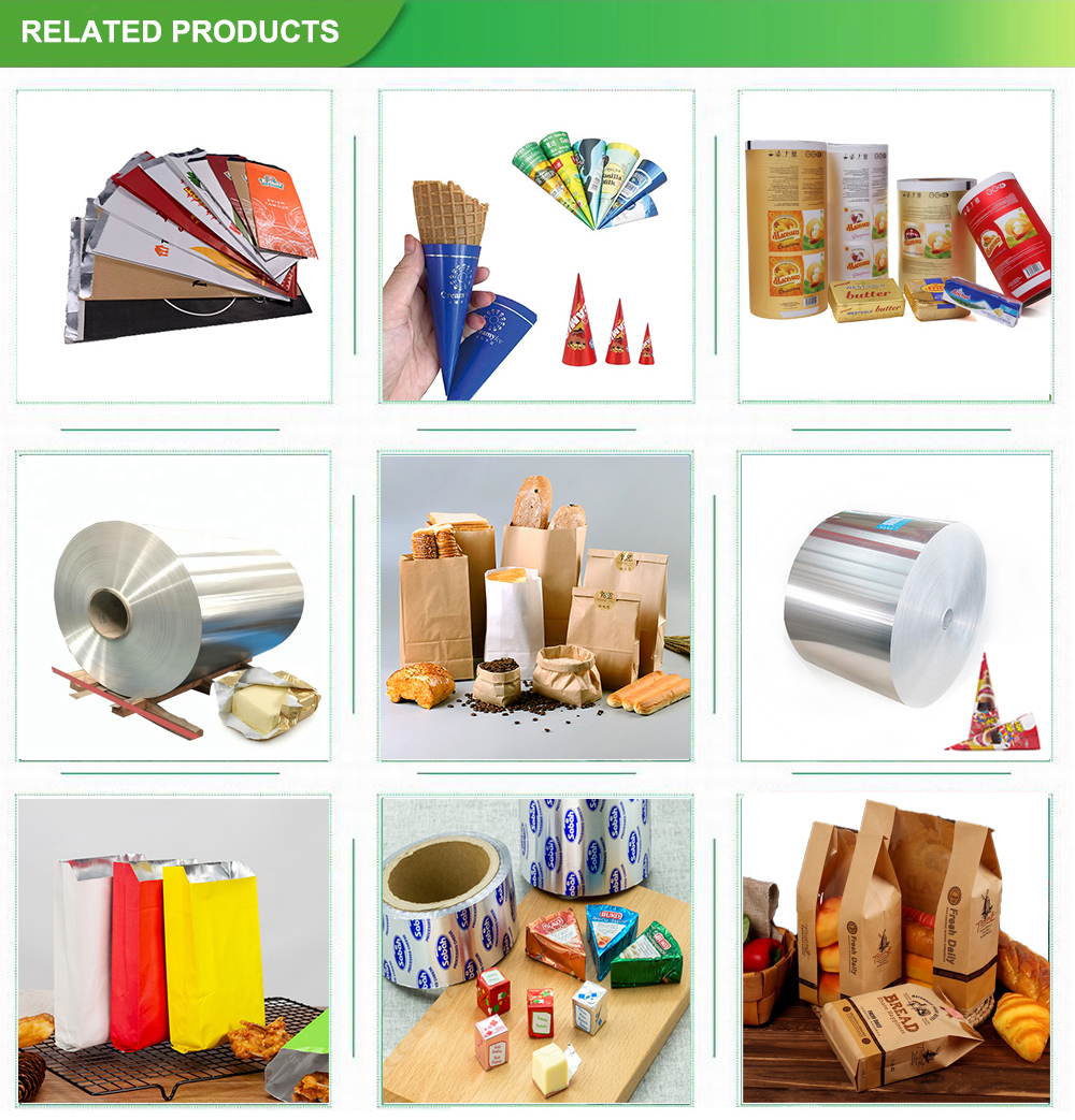 Food Wrap Products, Paper, Foil, and Wraps