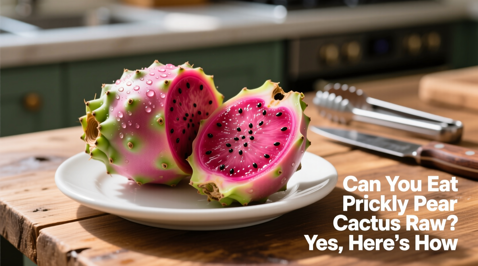 can you eat prickly pear cactus raw