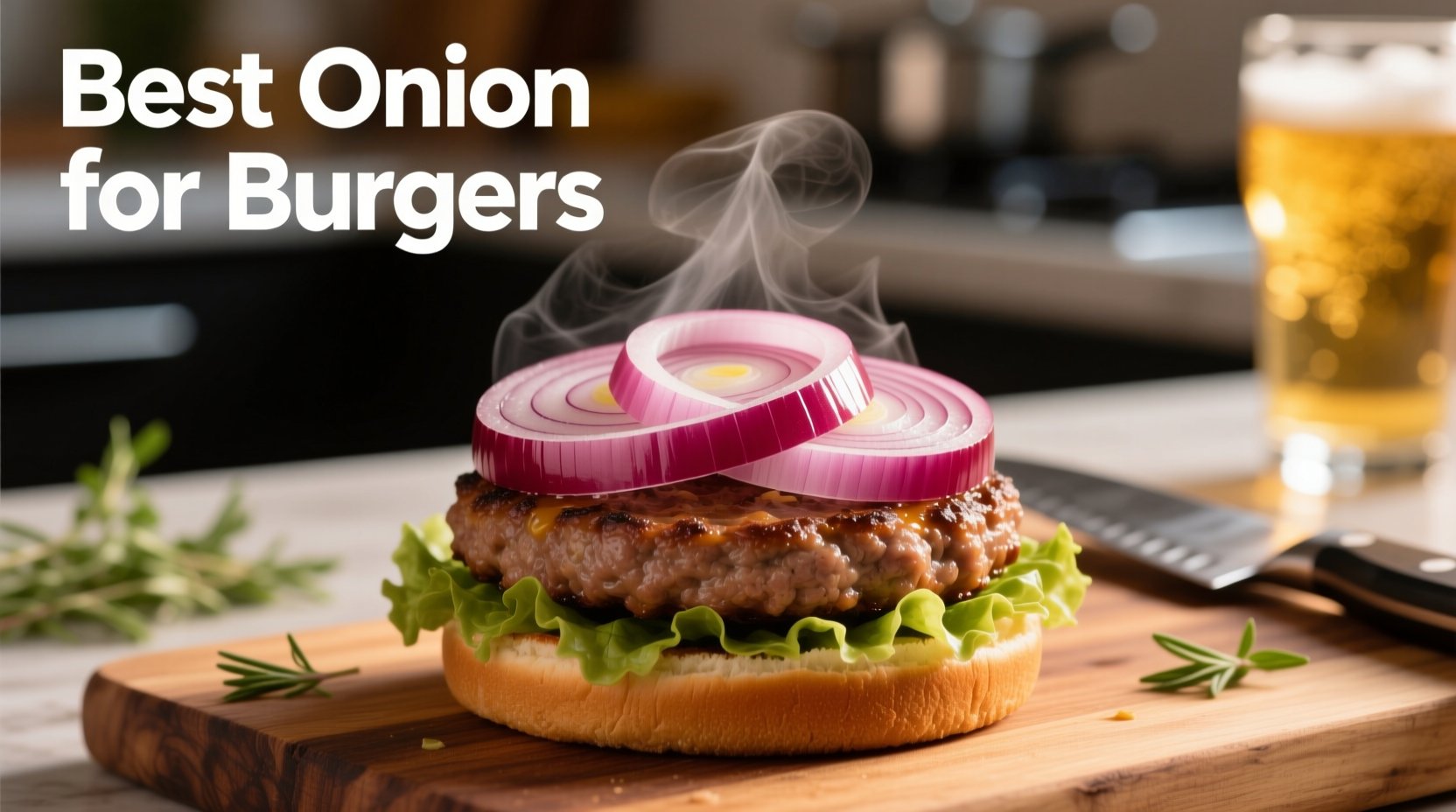 best onion for burgers