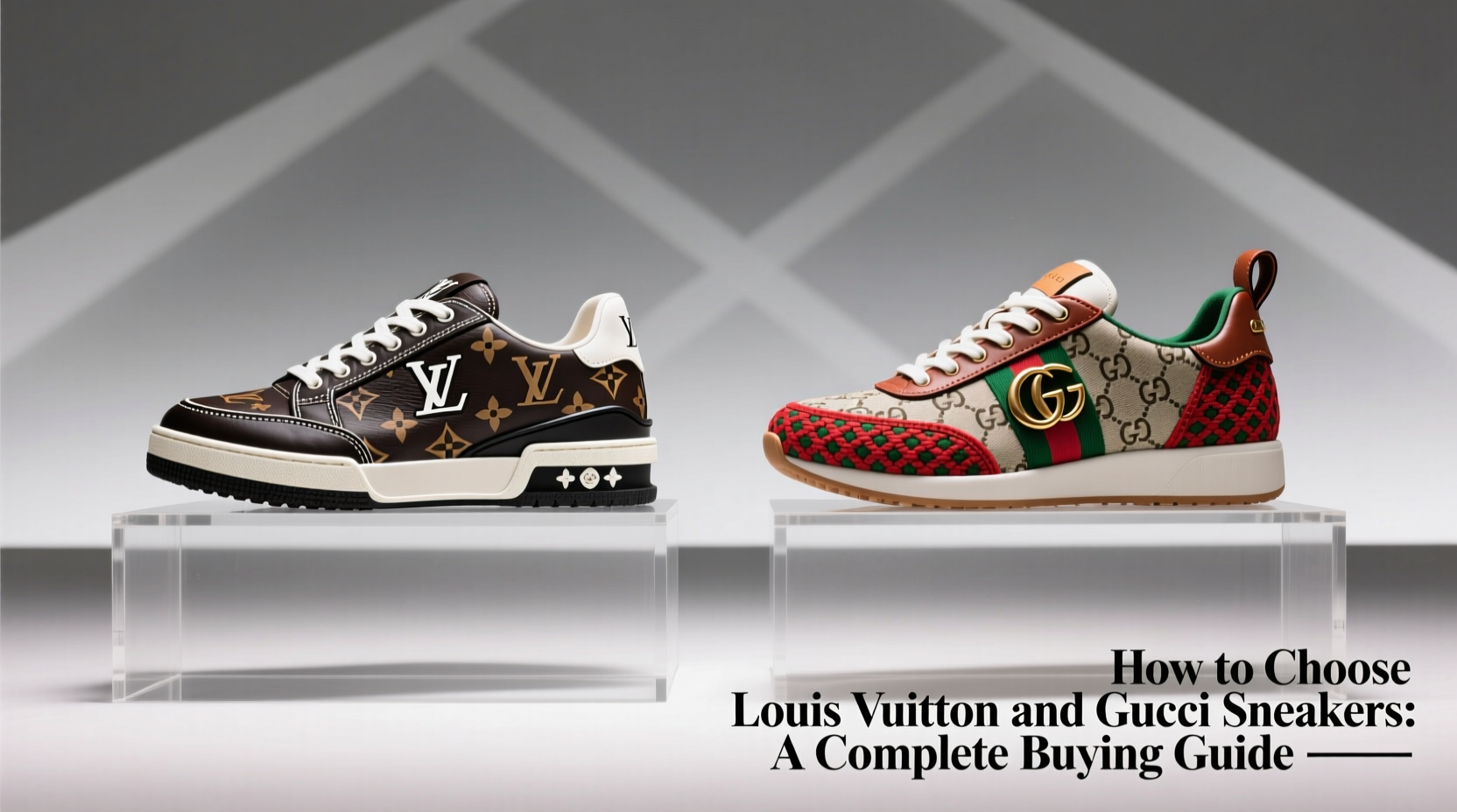 How to Choose Louis Vuitton and Gucci Sneakers: A Complete Buying