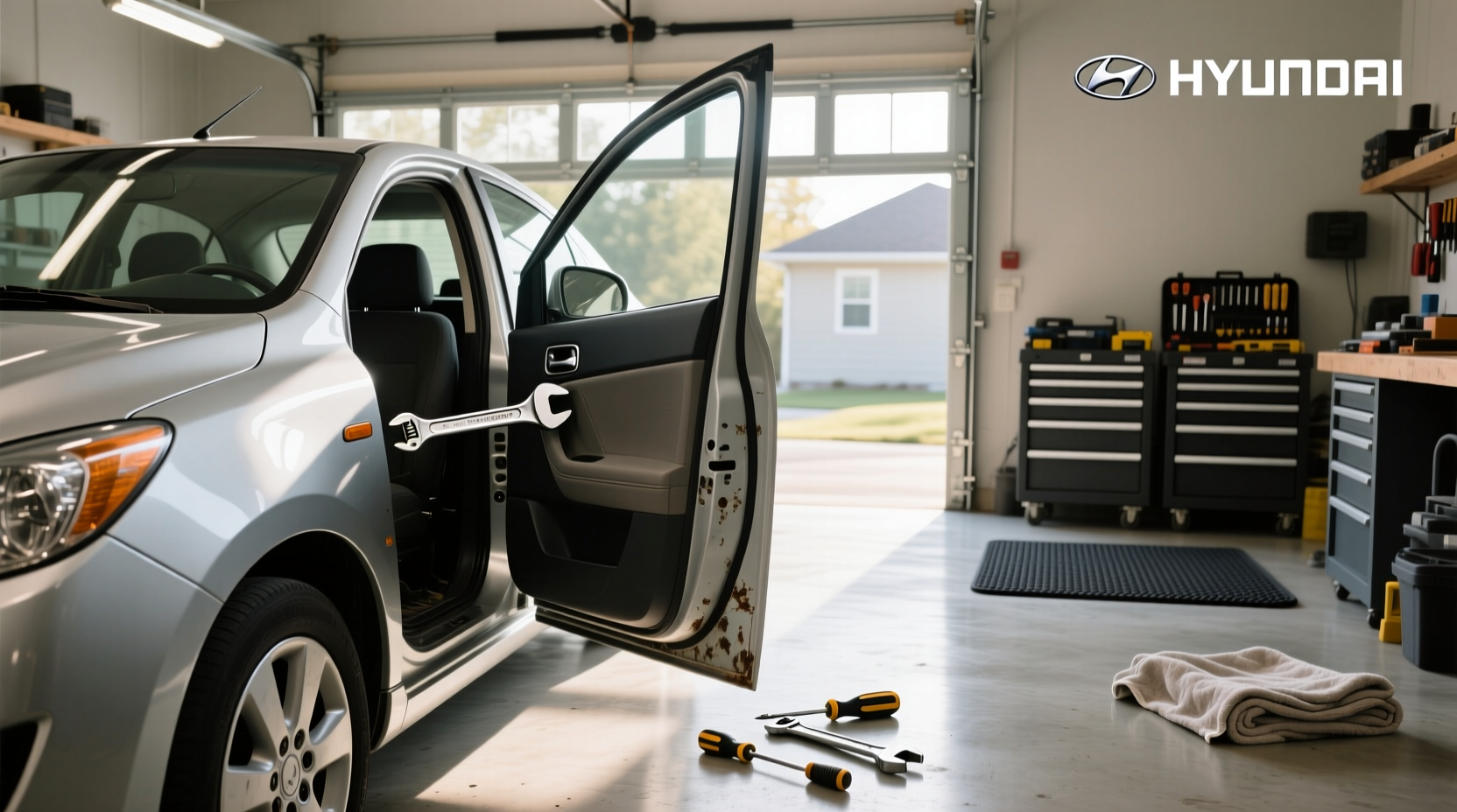 2010 hyundai accent door handle replacement guide