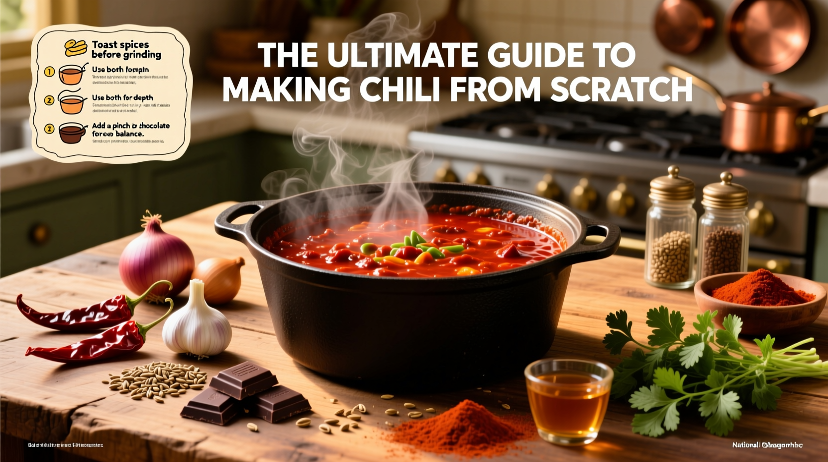 the ultimate guide to making chili from scratch tips tricks and flavor boosters