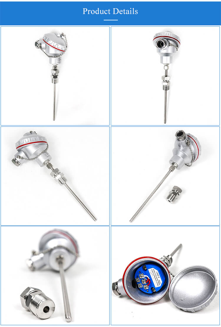 product-750-1107 Temperature sensor transmitter probe type thermocouple pt100 temperature transducer