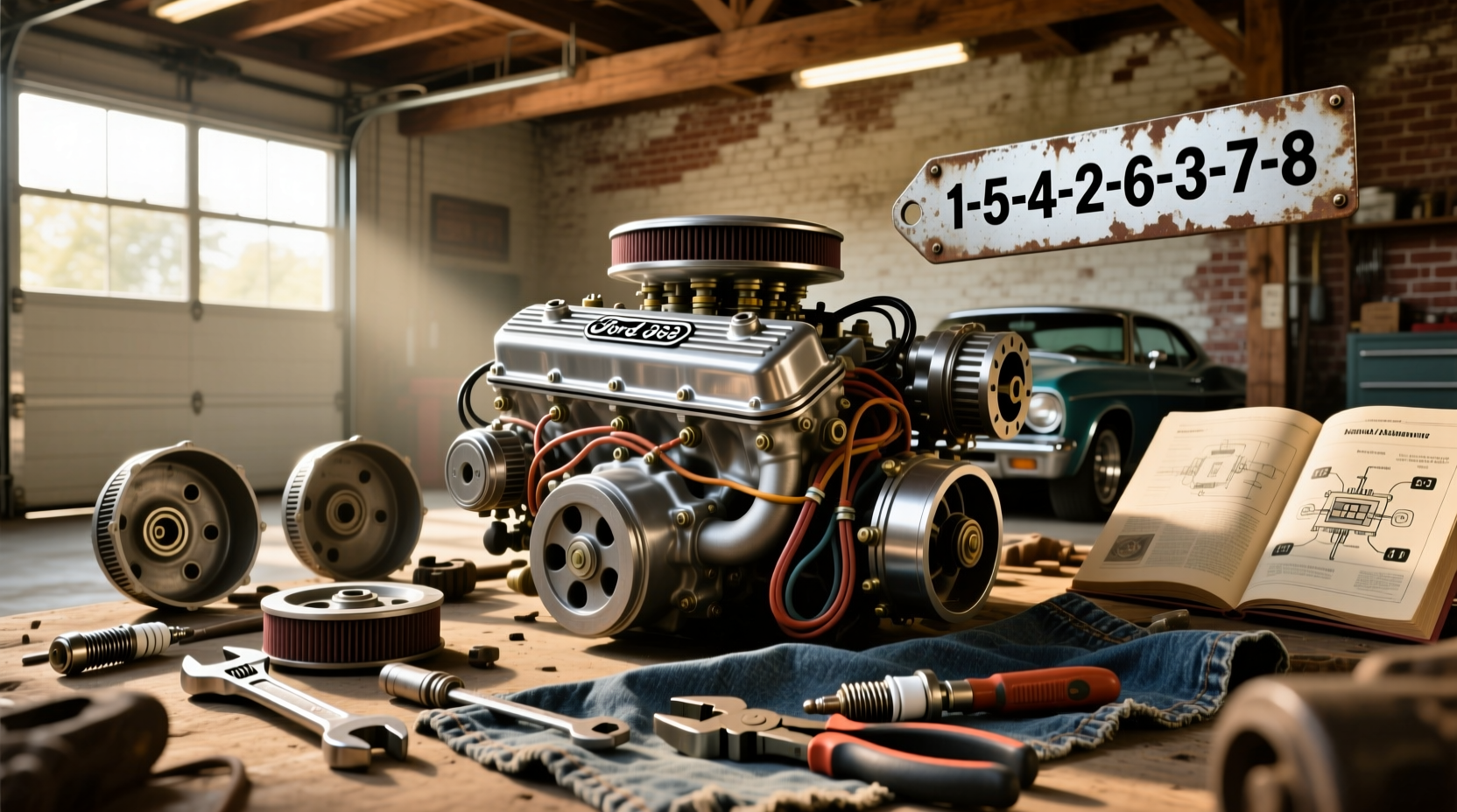 1969 ford 302 firing order explained