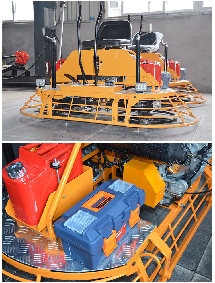 High Quality Remote Control Concrete Cement Mortar Stick Trowel Smoothing Machine Gasoline Road