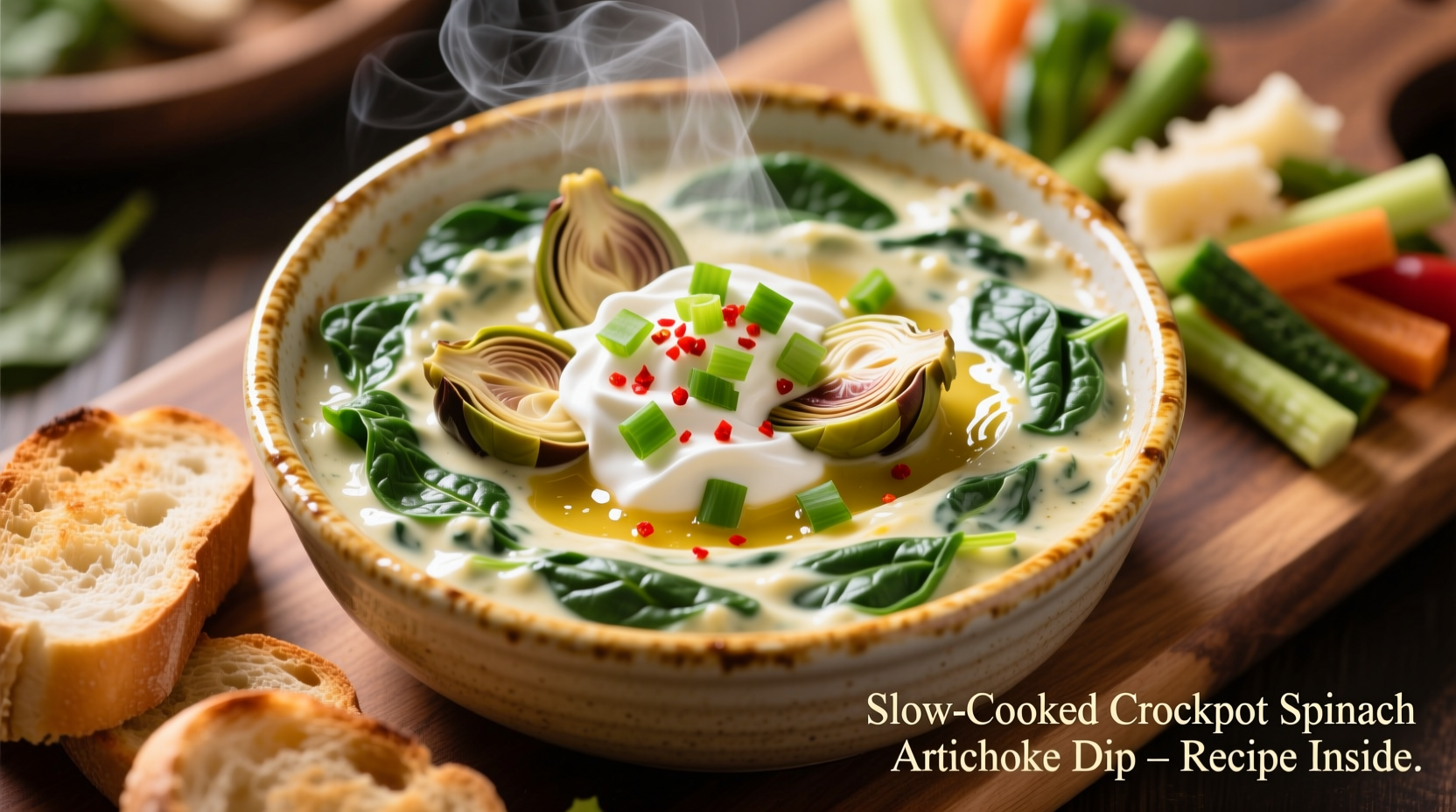 Perfect Crockpot Spinach Artichoke Dip Recipe (Foolproof)