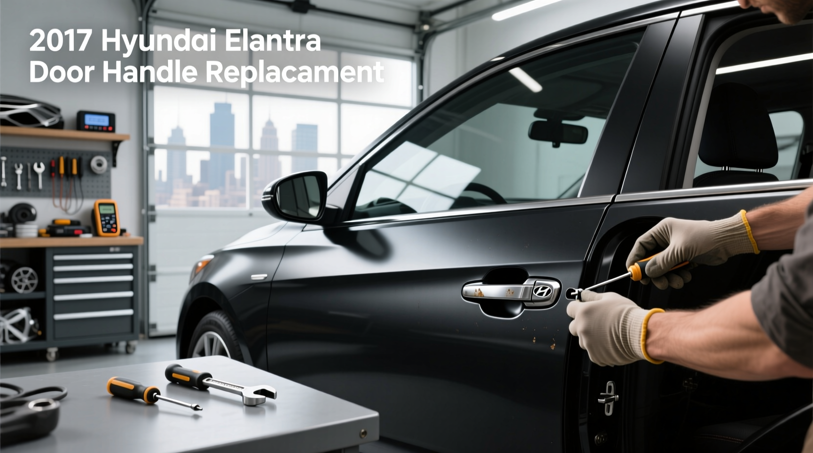 2017 elantra door handle replacement guide