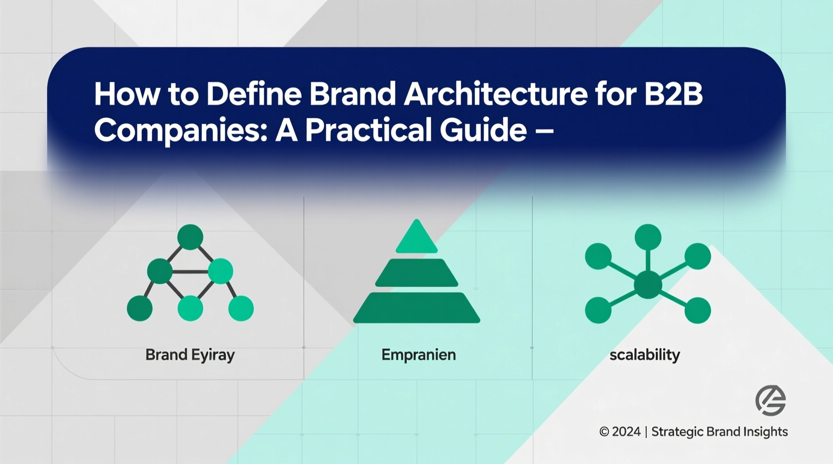 how to define brand architecture for b2b companies