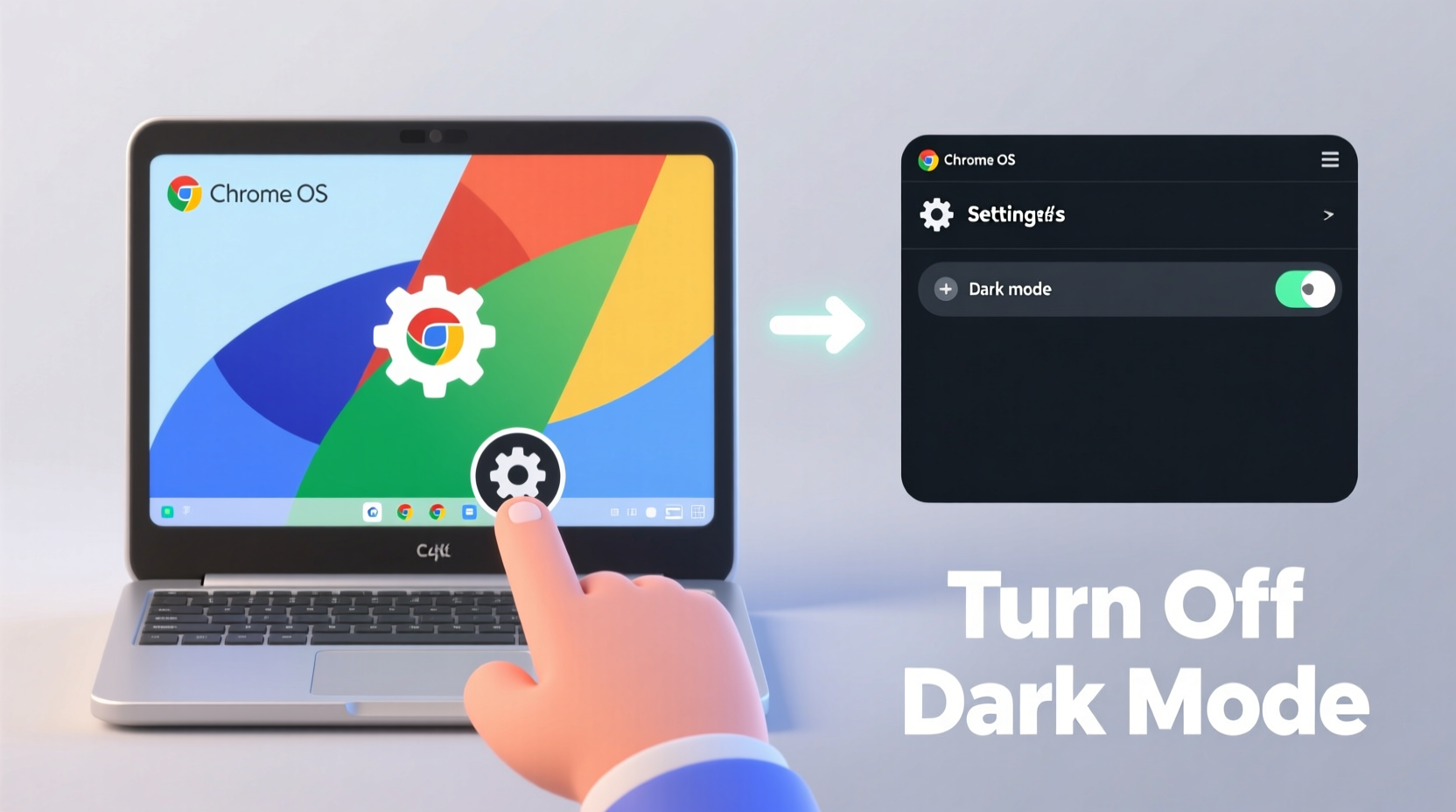 step by step guide to turning off dark mode on your chromebook for a brighter display