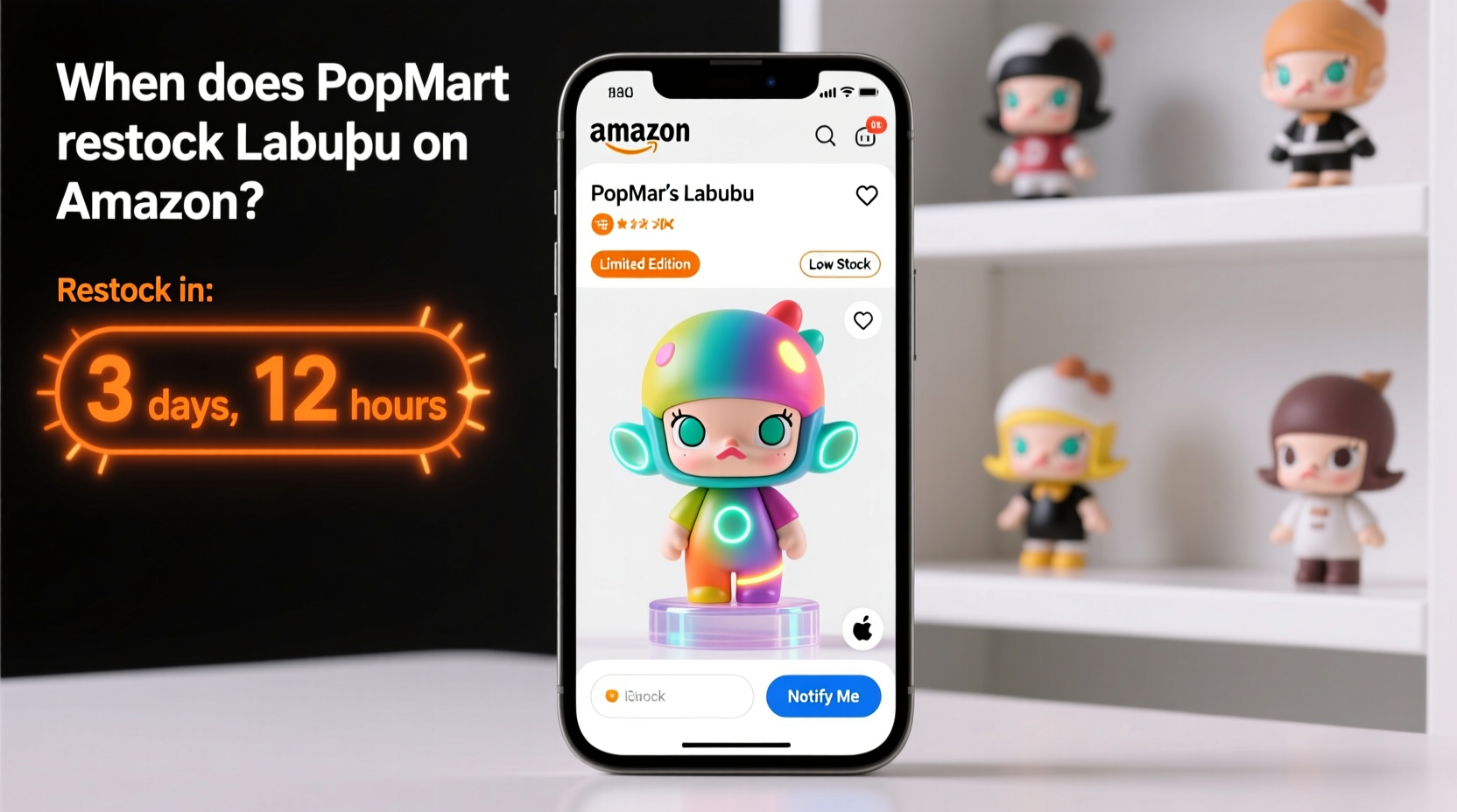 when does popmart restock labubu on amazon