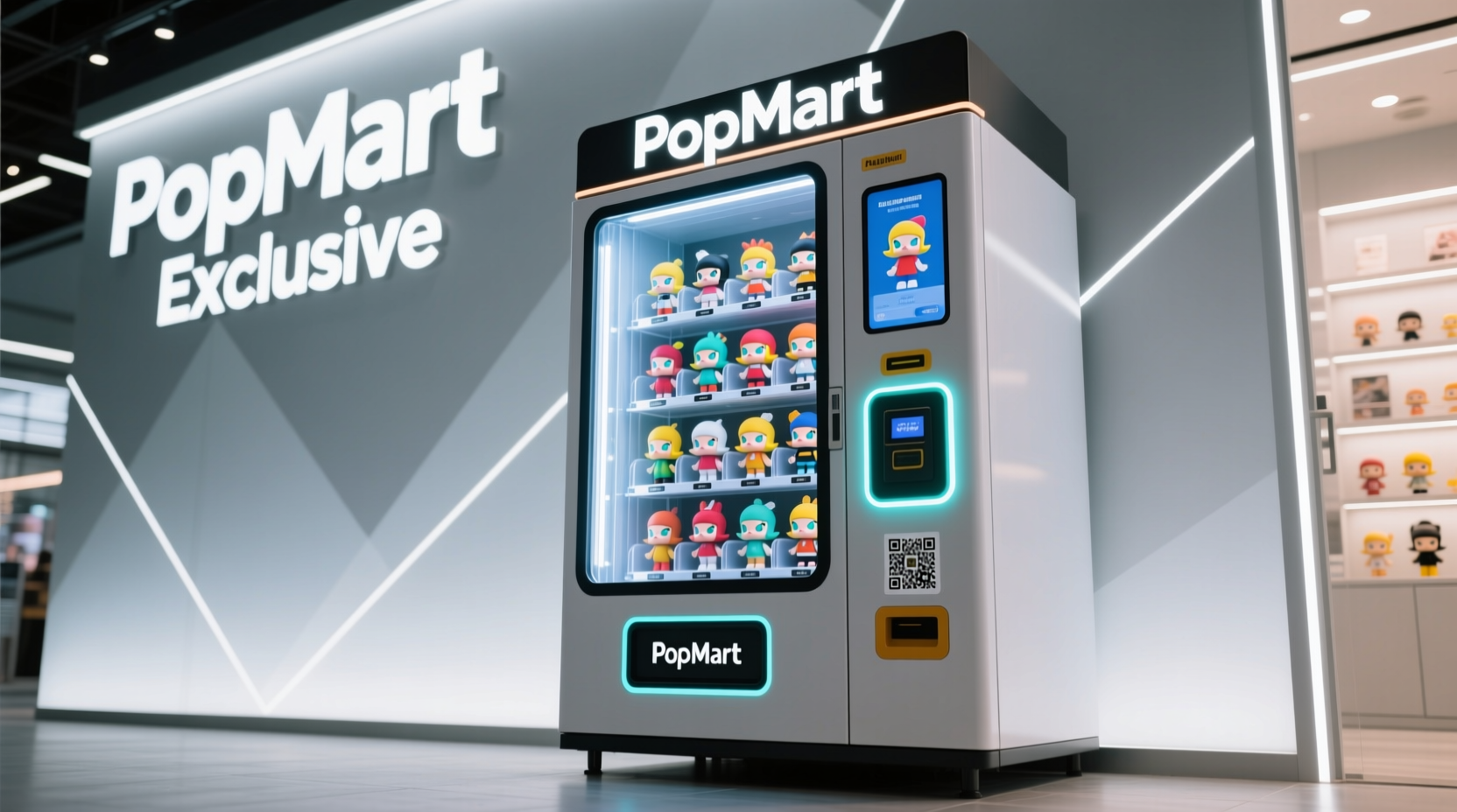 how to own a popmart vending machine