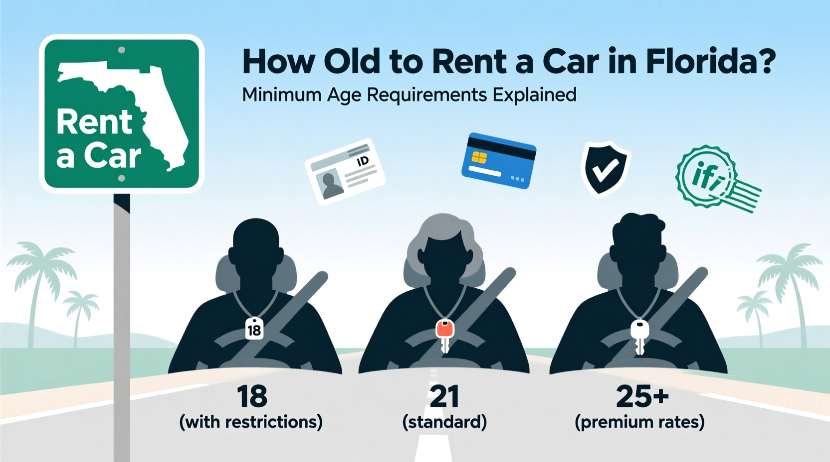 how old to rent car in florida