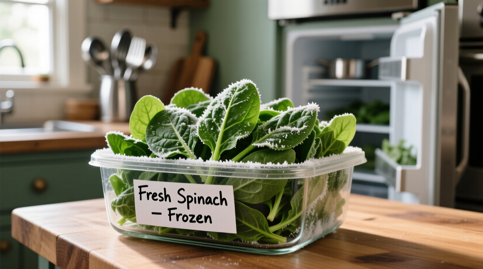 Can You Freeze Fresh Spinach? Yes, Here's How