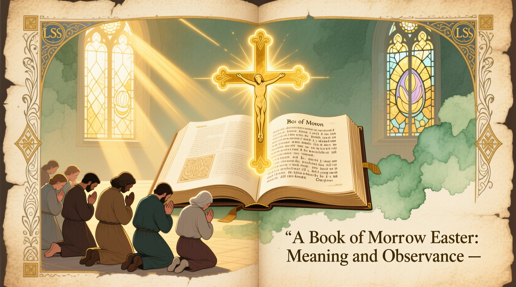 a book of mormon easter