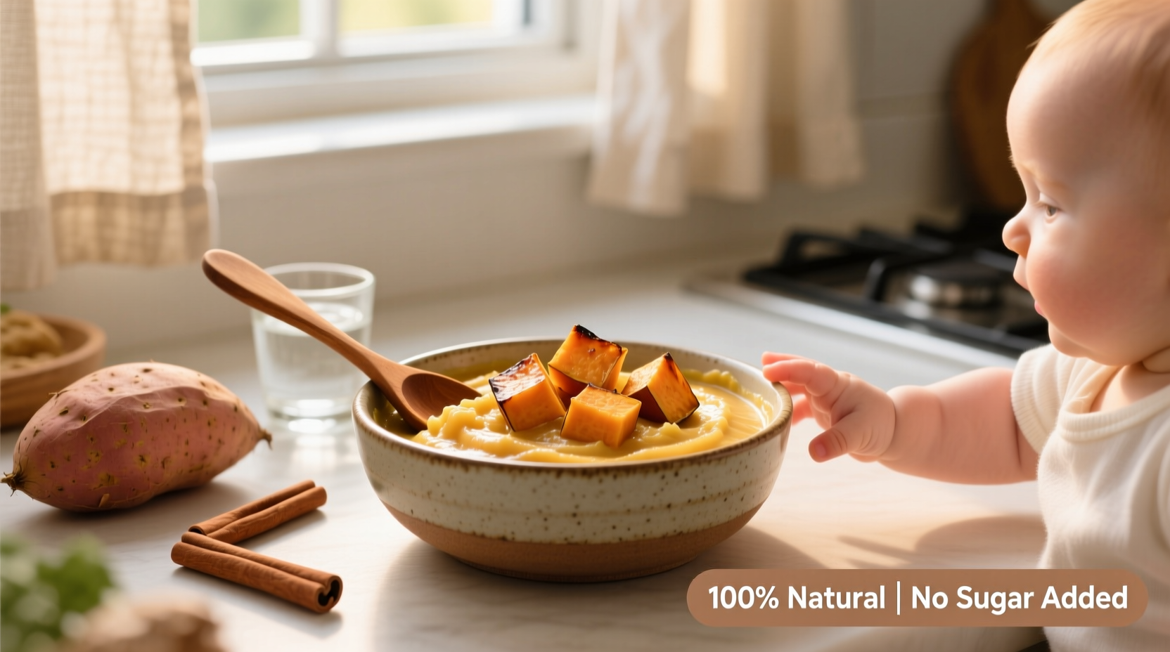 how to cook sweet potato for baby