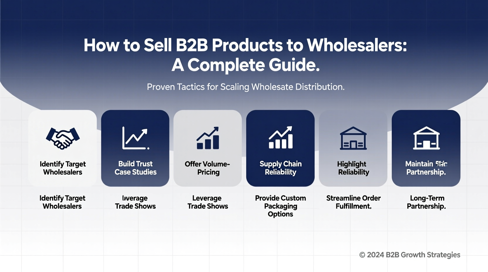 is selling to wholesalers b2b