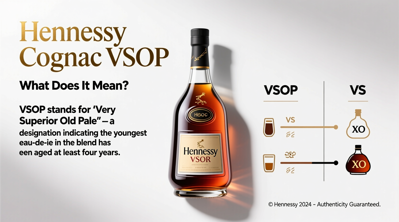 is all hennessy cognac vsop what does that even mean
