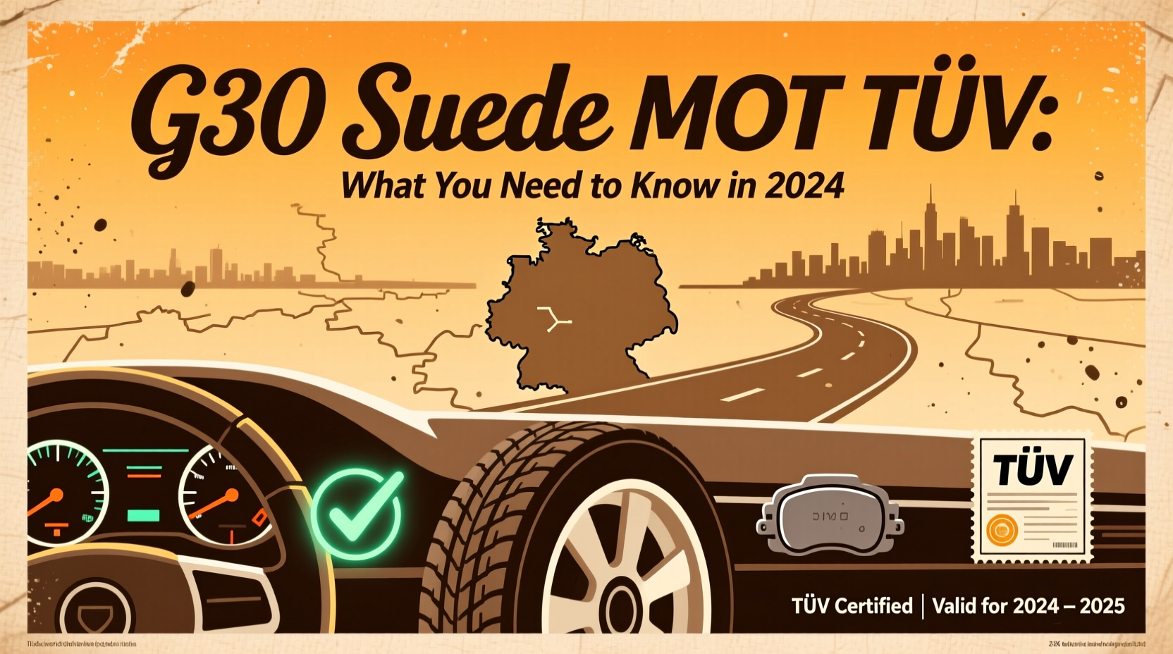 G30 Suede MOT TÜV: What You Need to Know in 2024