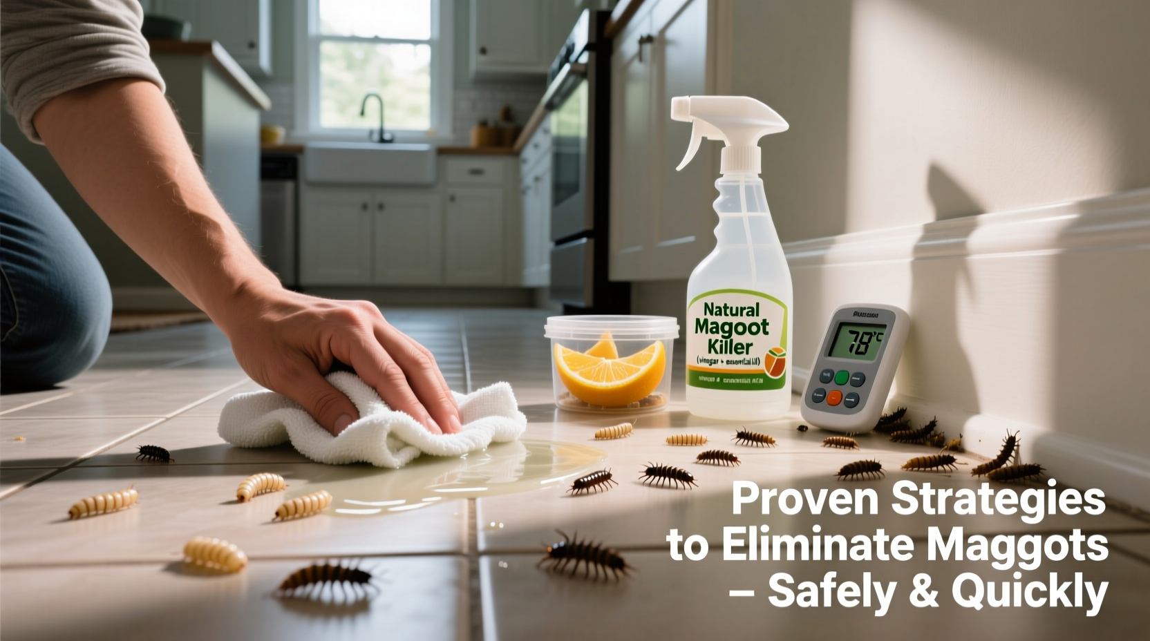 proven strategies to eliminate maggots on your floor safely and quickly