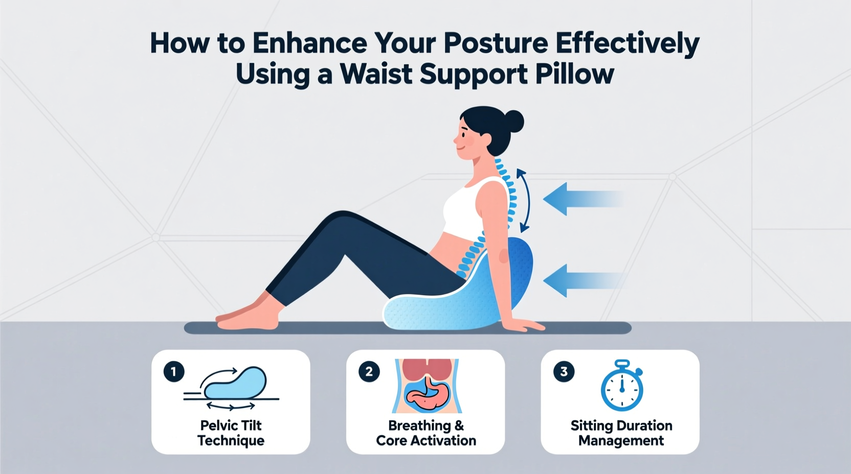 how to enhance your posture effectively using a waist support pillow tips and techniques