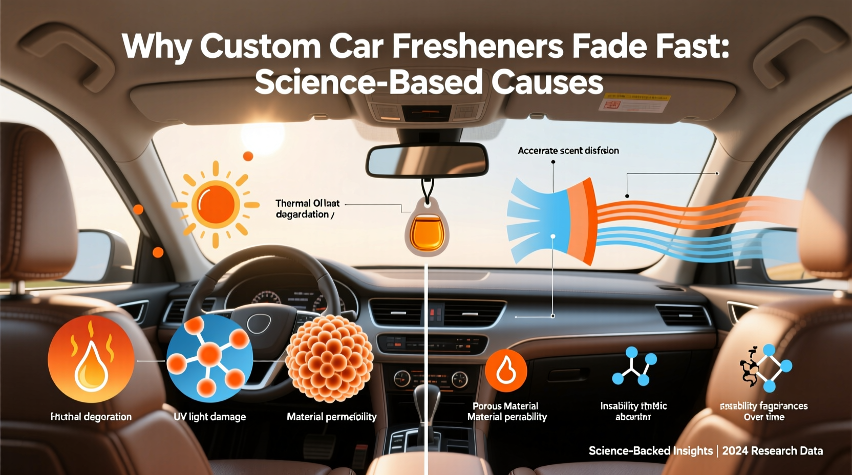 why custom fresheners fade fast