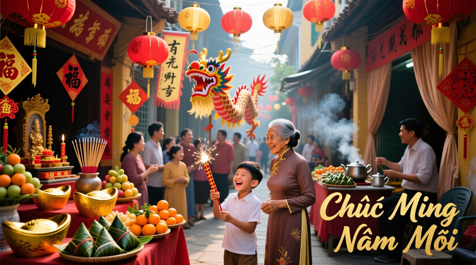how does vietnam celebrate chinese new year