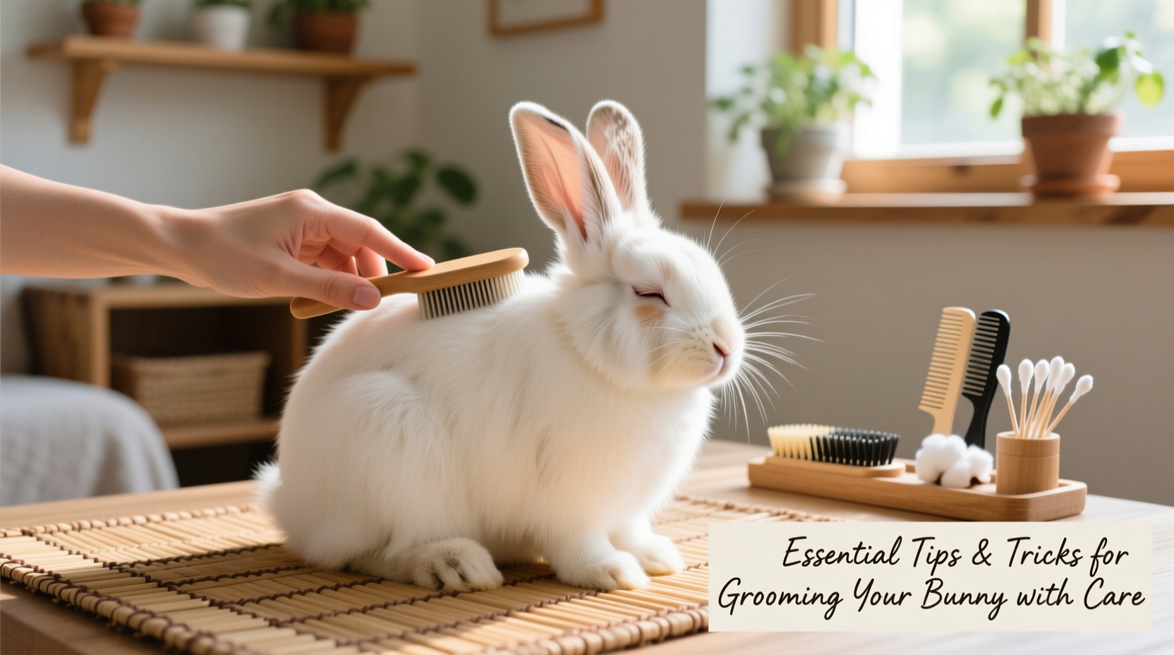 essential tips and tricks for how to groom a bunny with confidence and care