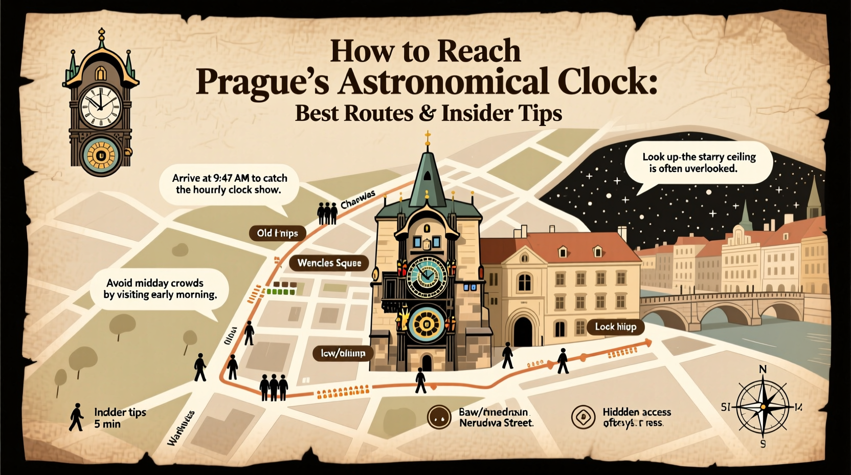 how to easily reach pragues astronomical clock best routes and insider tips