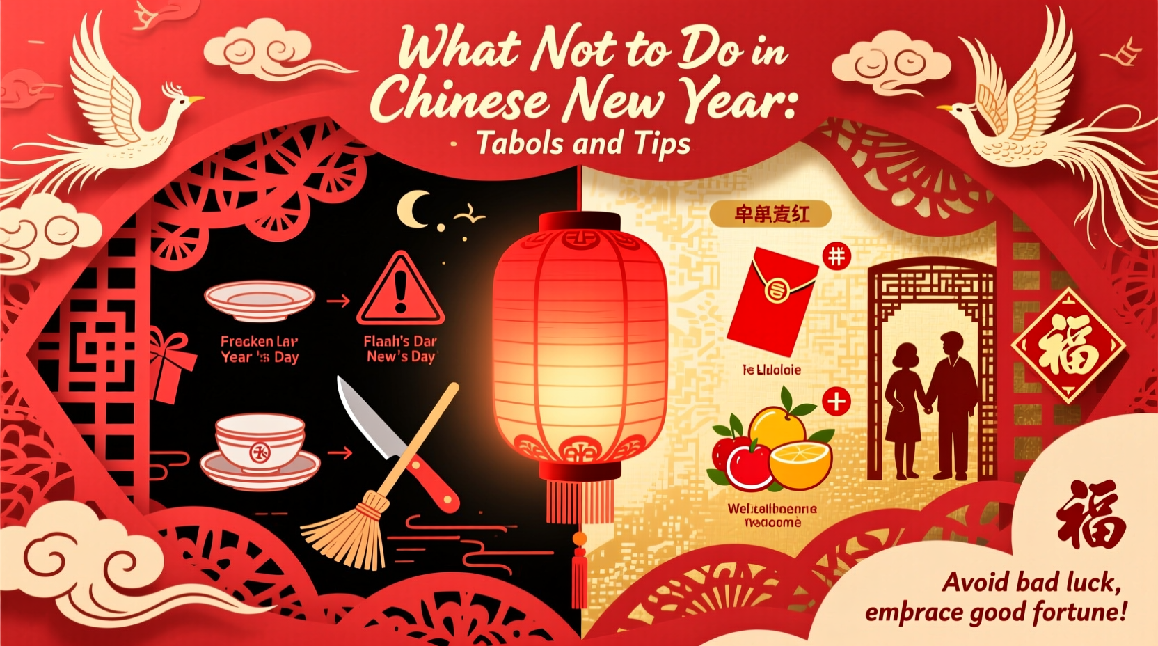 what not to do in chinese new year
