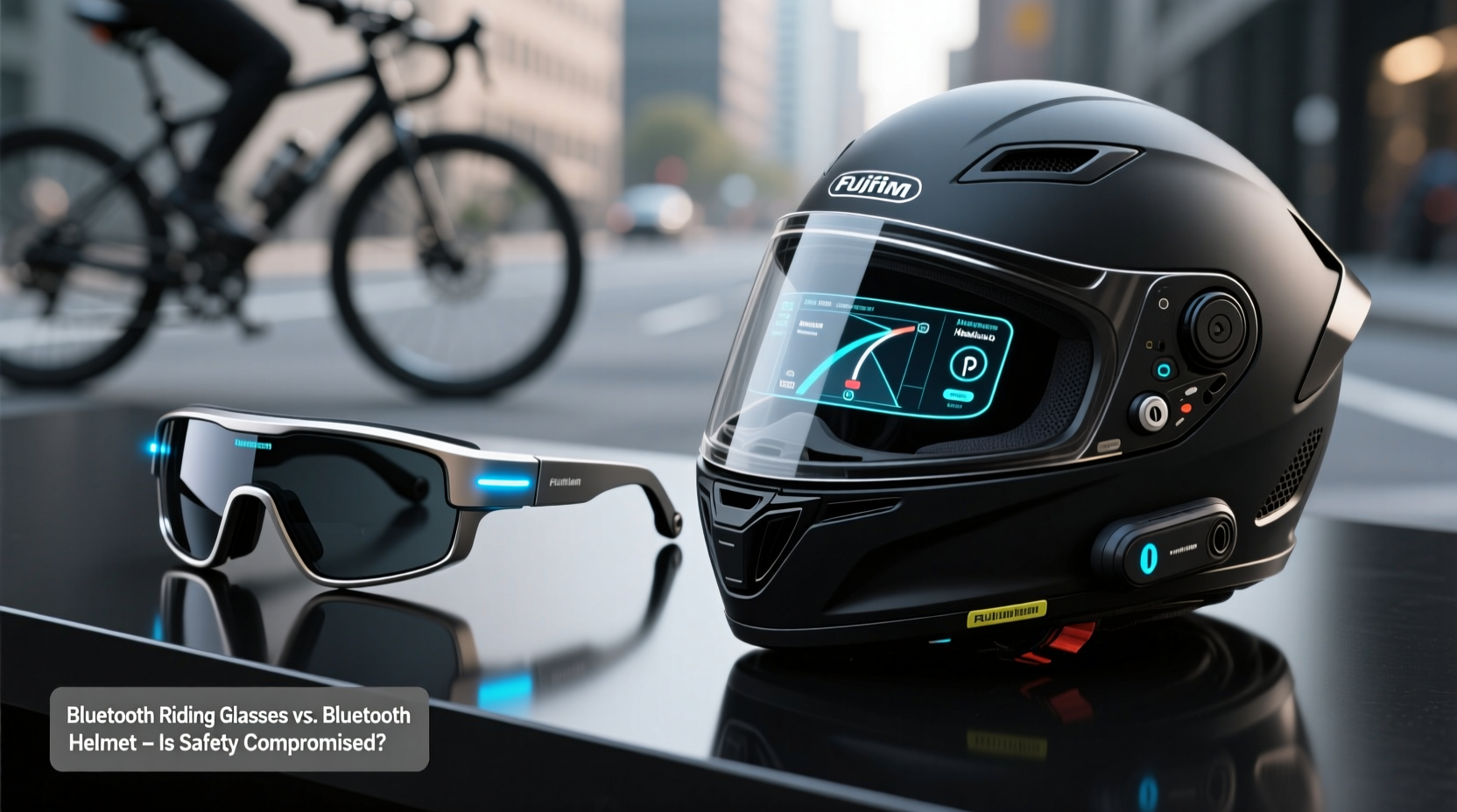 bluetooth riding glasses vs bluetooth helmet are glasses really a safe option