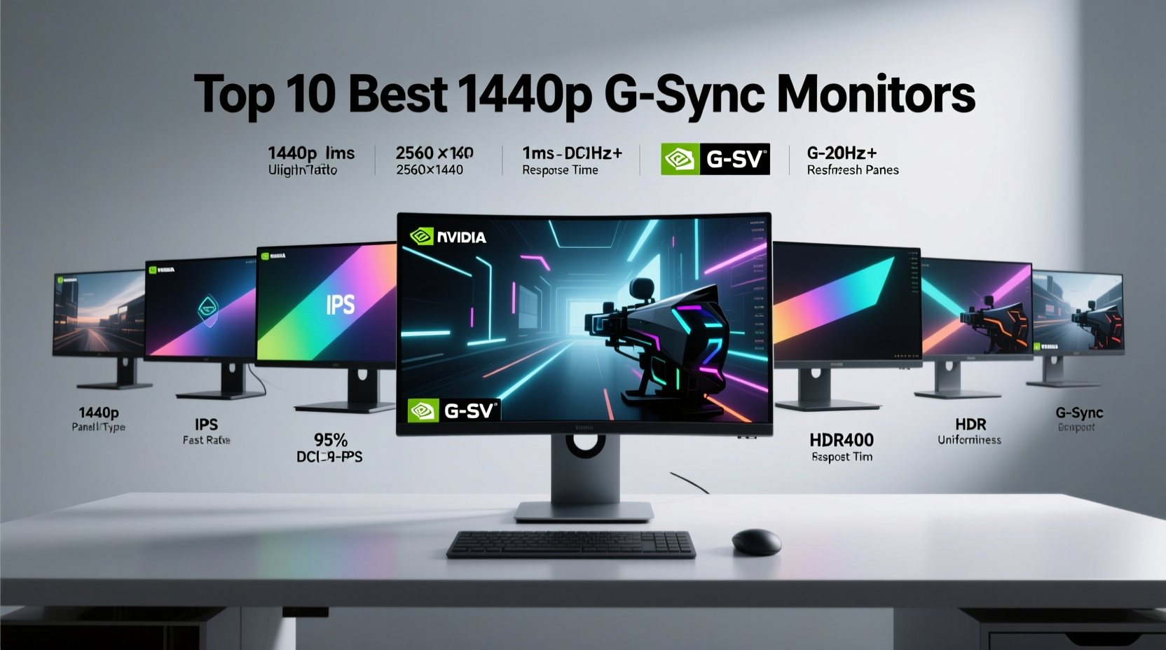 top 10 best 1440p g sync monitors for smooth gaming performance