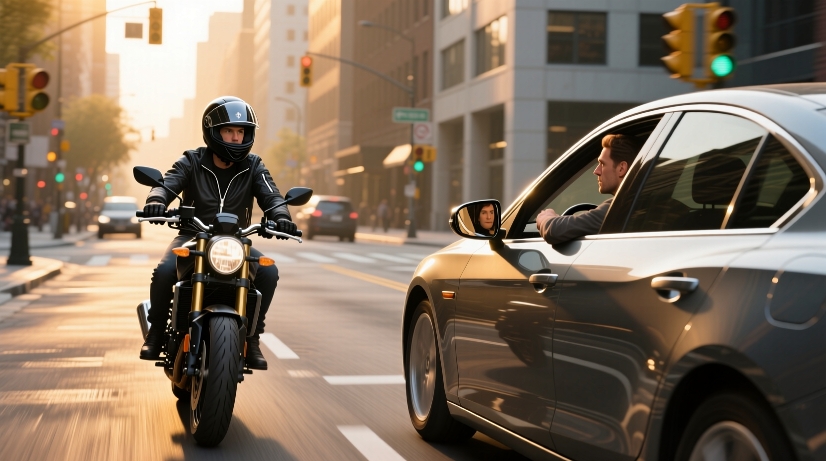 What Precautions Should Drivers Take When Traveling Near Motorcycles?