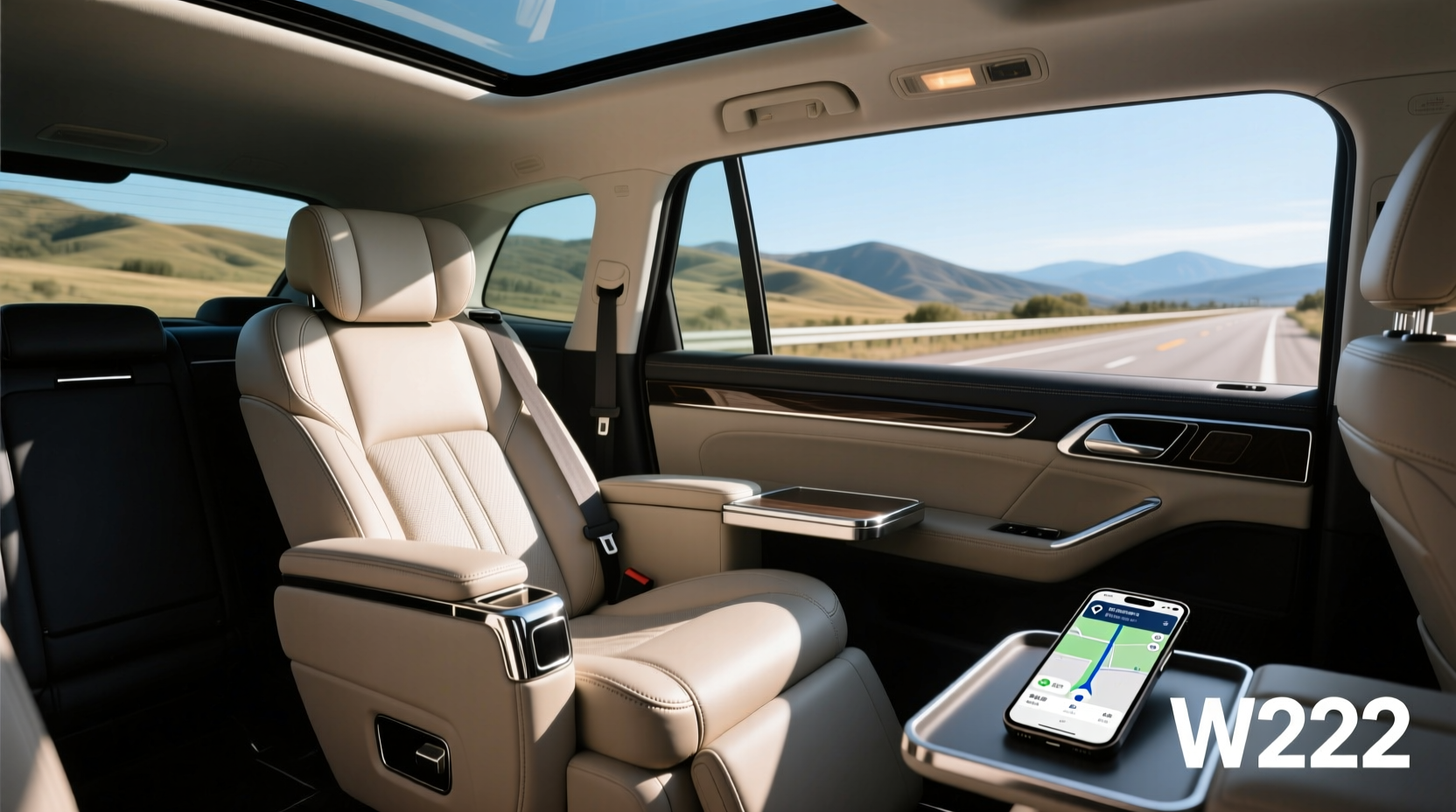 w222 reclining seats road trips