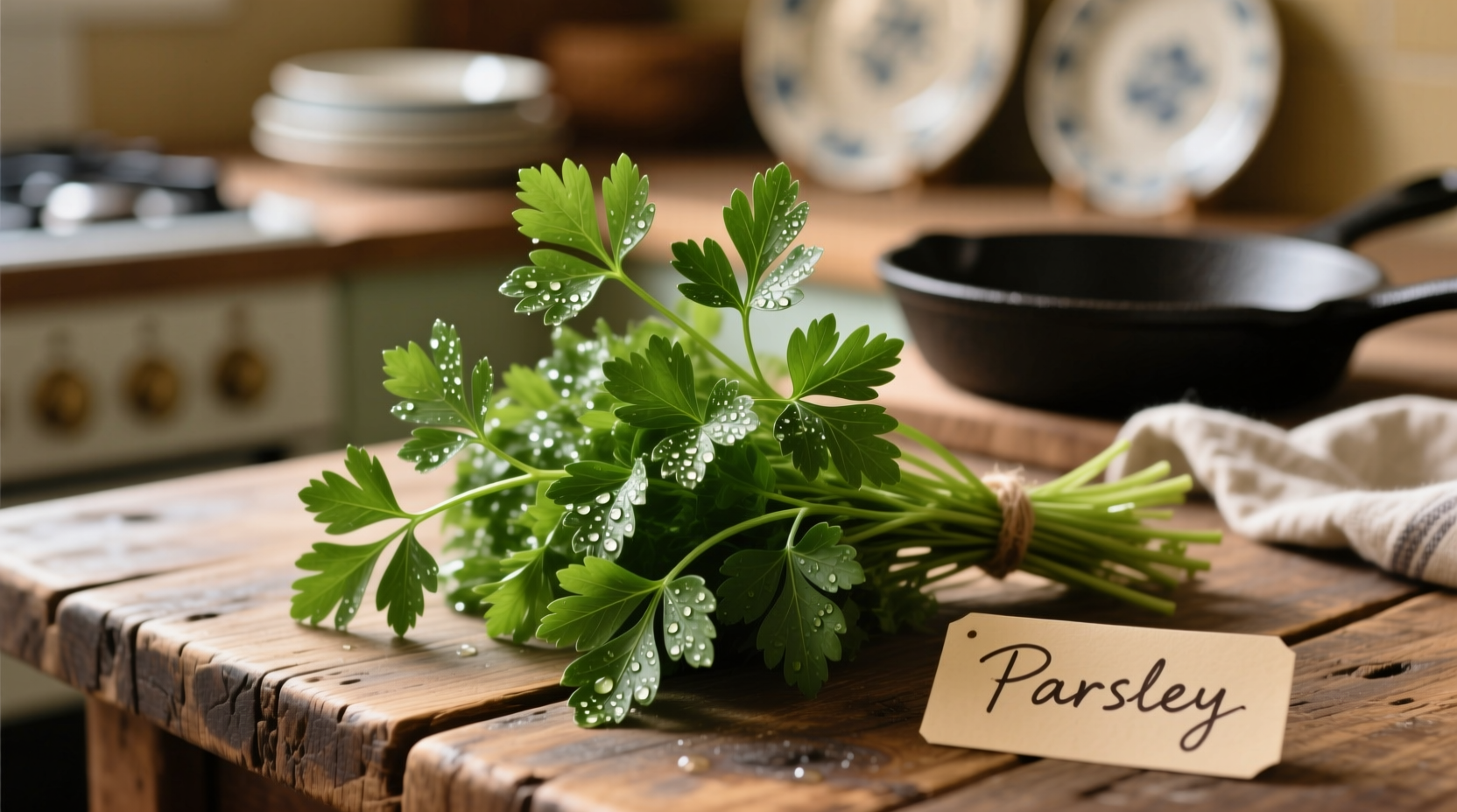 Parsley Picture Identification Guide: Visual Characteristics