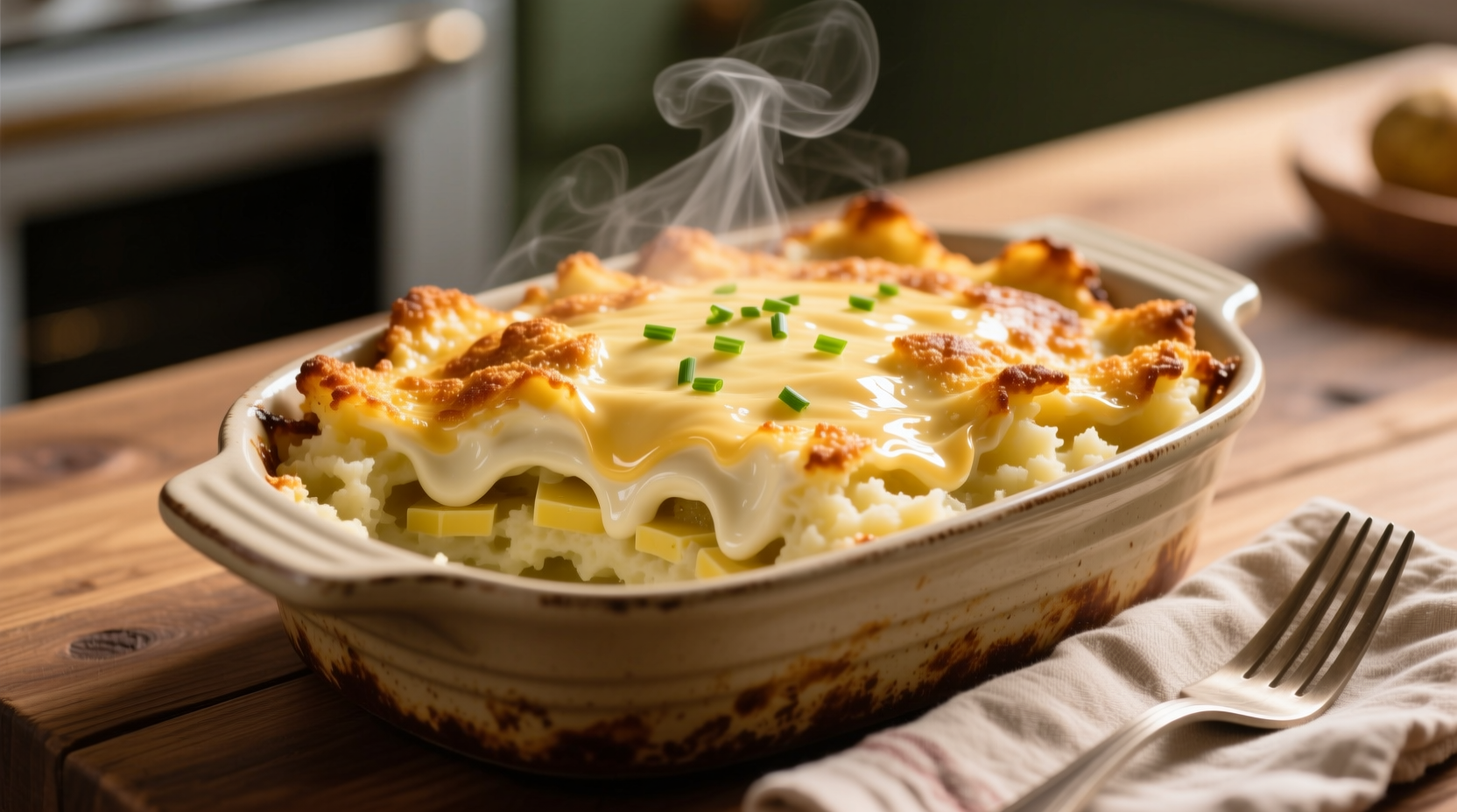 Perfect Potato Casserole with Cream Cheese Recipe