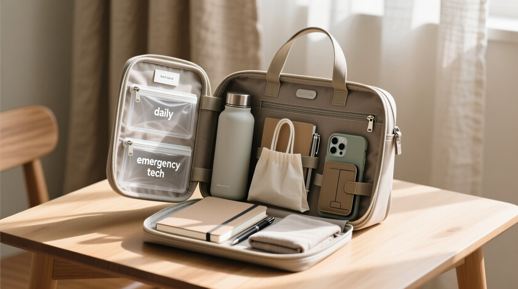 smart strategies to maximize space and organize essentials in a small tote bag