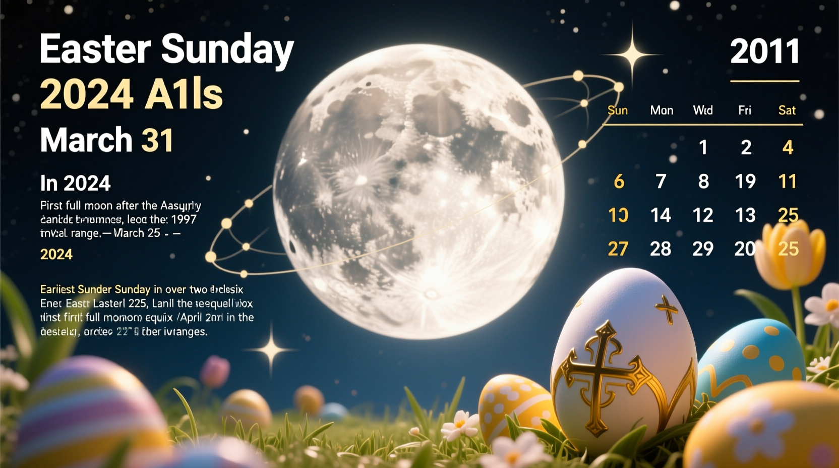 is easter early this year 2024