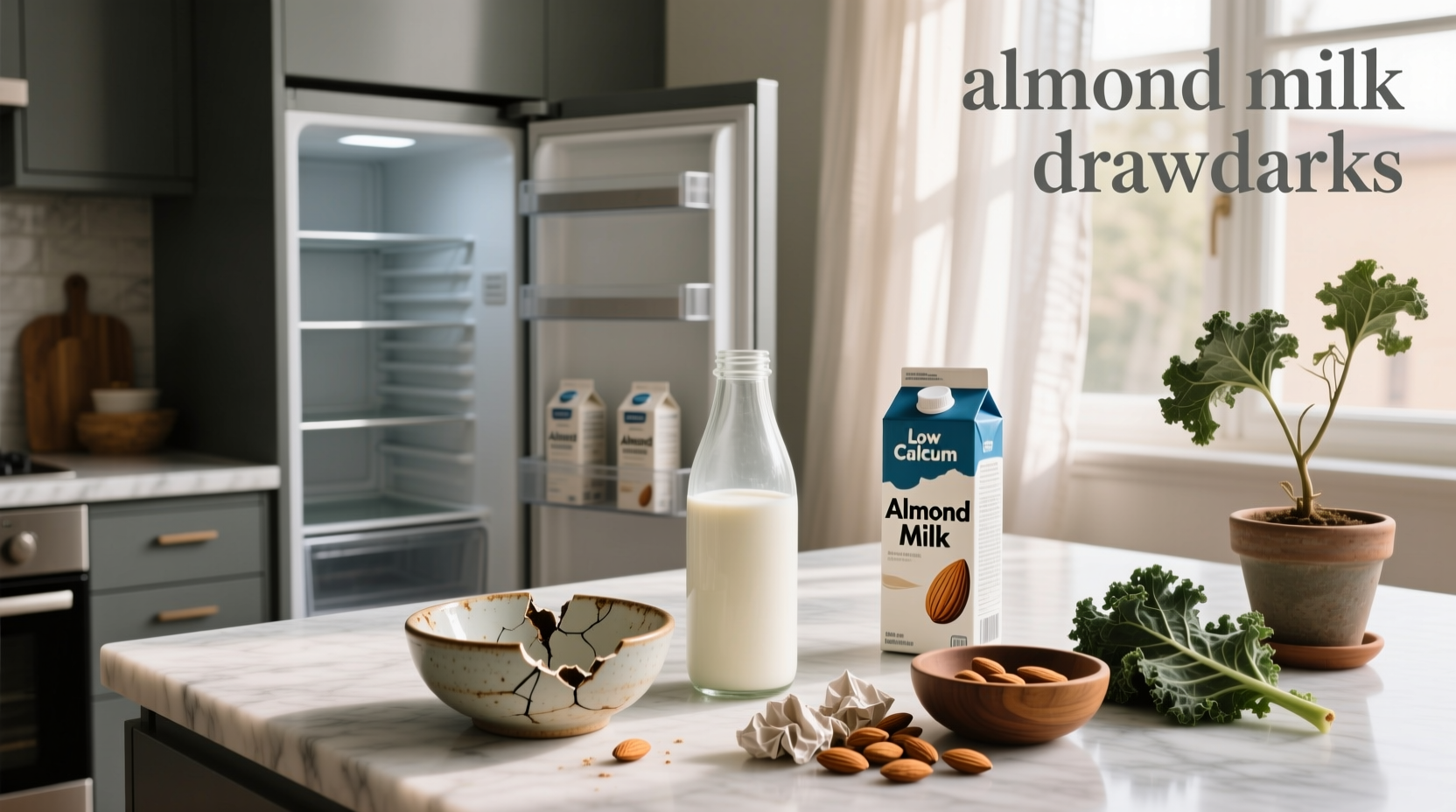 almond milk drawbacks explained