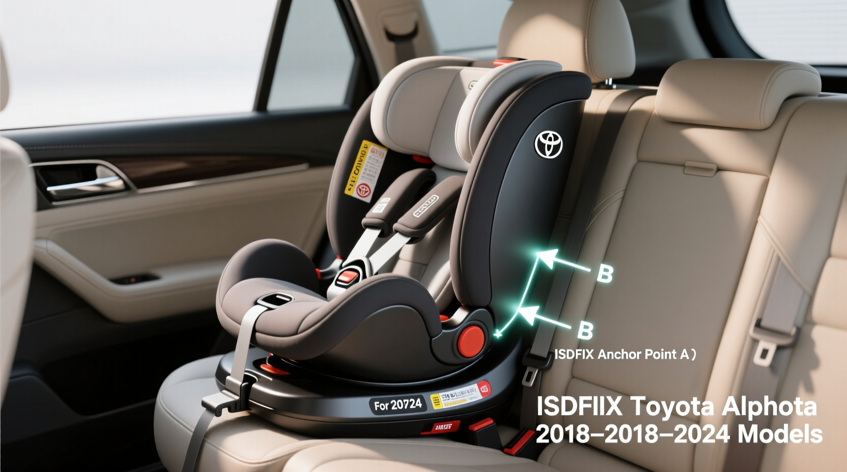 alphard child seat installation