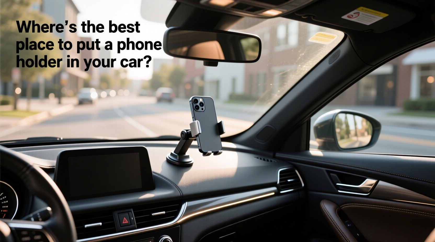 Phone Holder for Mazda 3, Where's the Best Place to Put It? Buying Guide