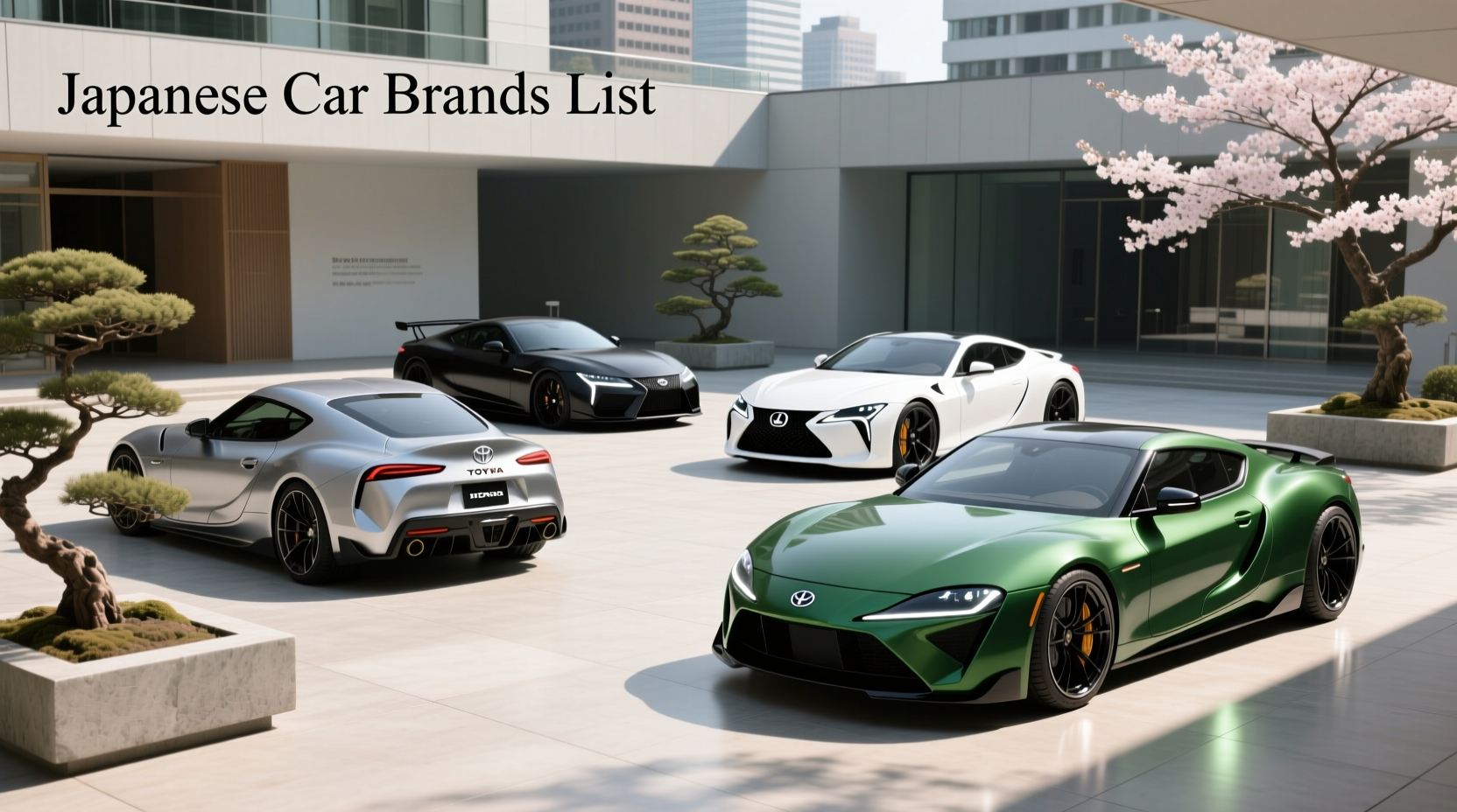 What Are the Major Japanese Car Brands? Full List & Facts