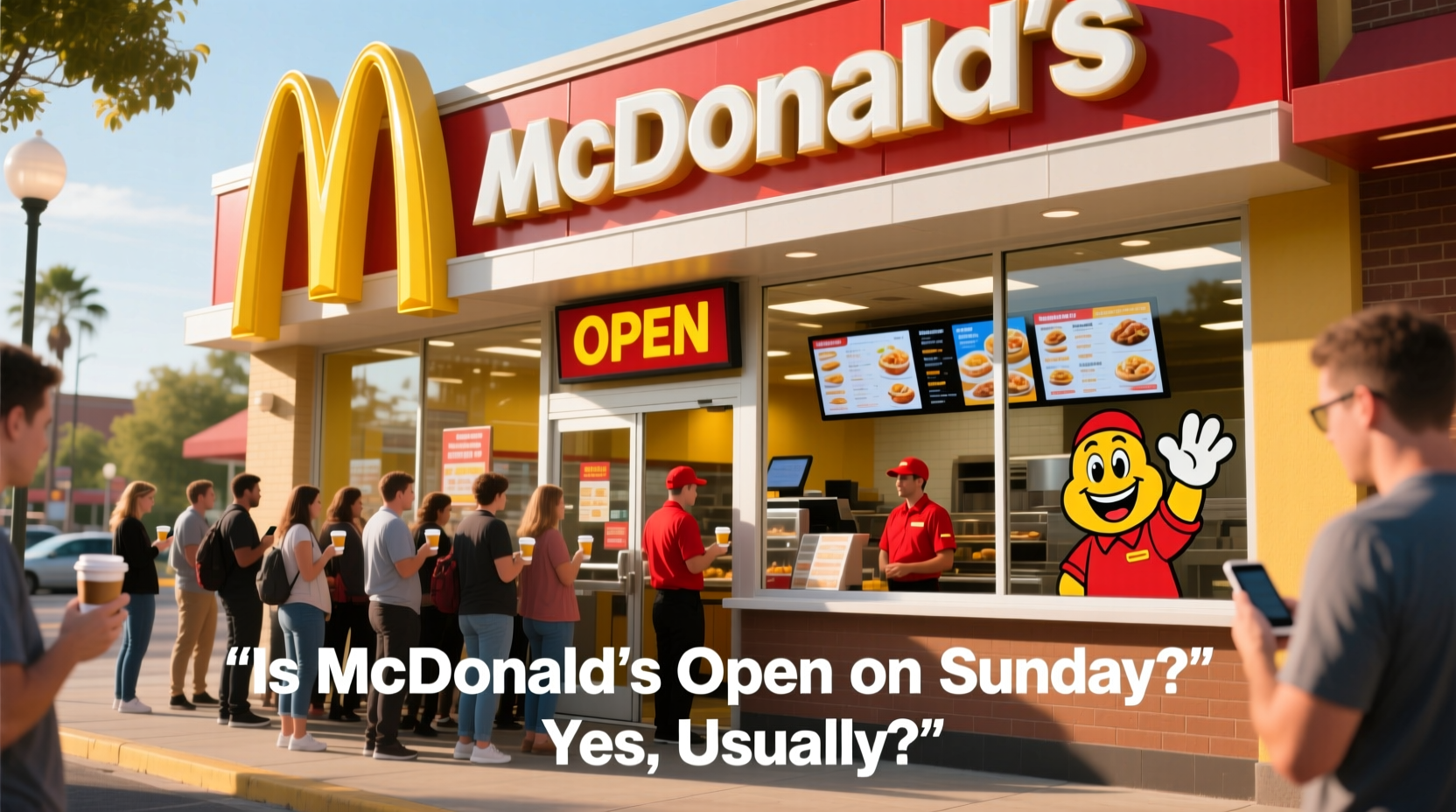 is mcdonalds open on sunday