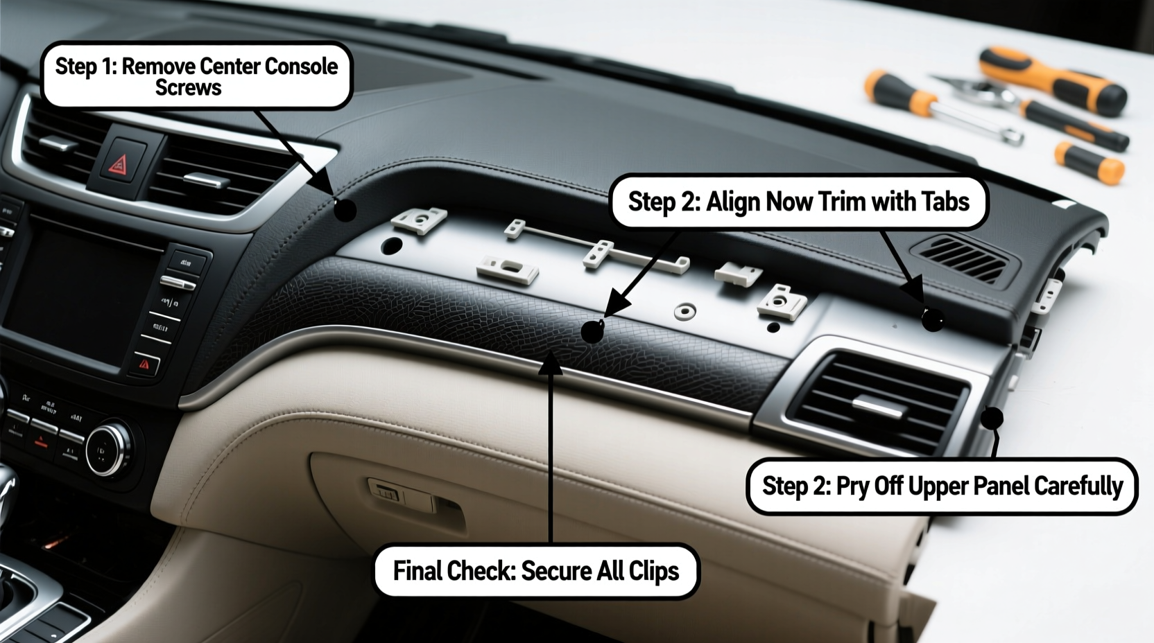 2010 Altima Dash Trim DIY: Full Replacement Guide