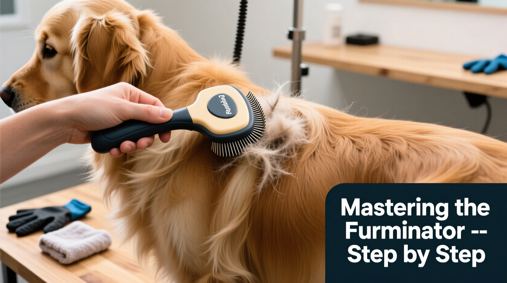 mastering the furminator deshedding tool a step by step guide for effective pet grooming