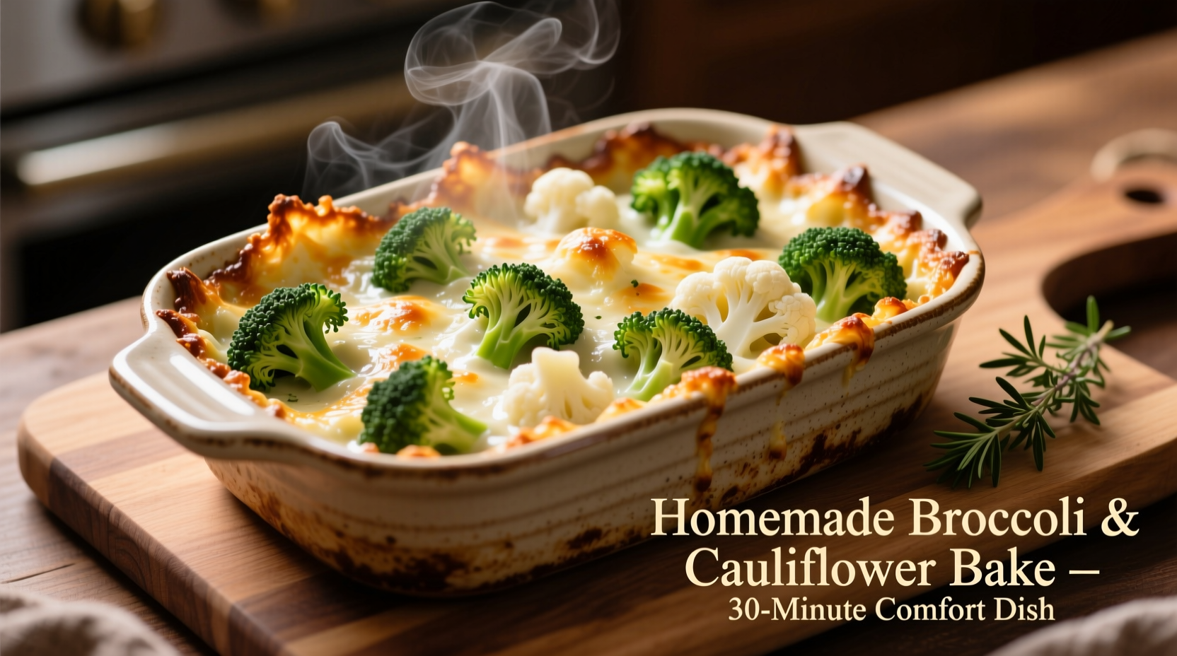 Perfect Broccoli Cauliflower Bake Recipe | Easy & Healthy